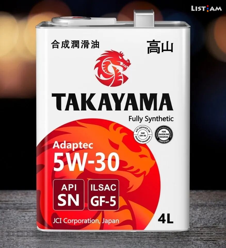 Takayama 5w30 4
