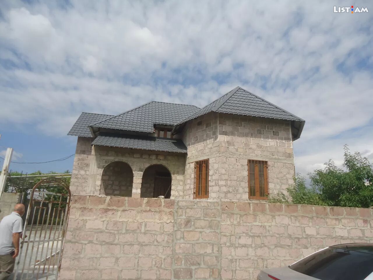Two story stone